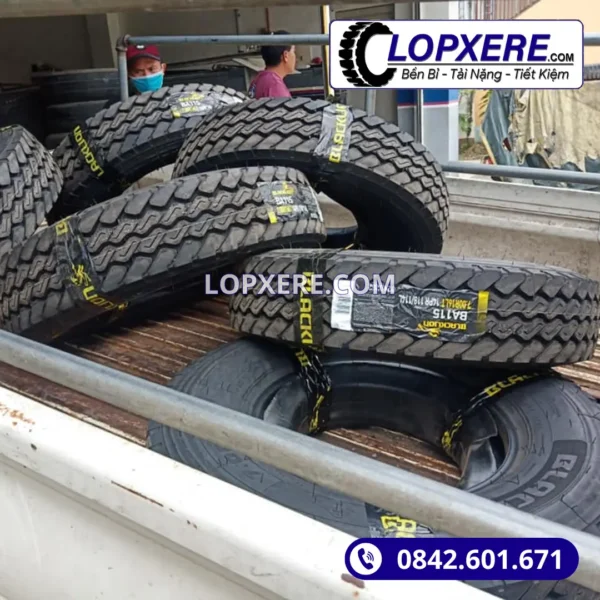 Lốp Blacklion BA115 7.00r16 gai hỗn hợp 14PR giá tốt