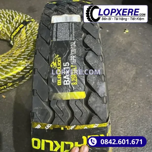 Lốp Blacklion BA115 8.25R16 gai xuôi hỗn hợp 16PR giá tốt