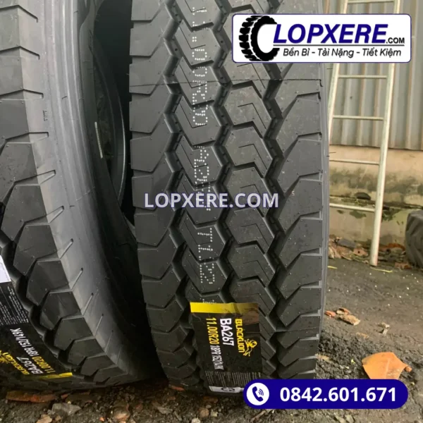 Lốp xe đầu kéo Blacklion BA267 11.00r20 gai hỗn hợp 18PR giá tốt