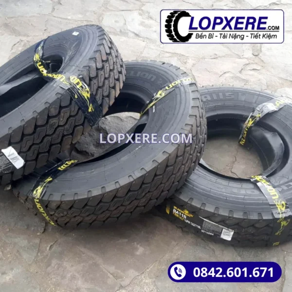 Lốp xe tải Blacklion BA115 7.50r16 gai xuôi hỗn hợp 14PR giá tốt