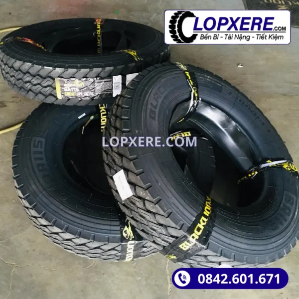 Lốp xe tải Blacklion BA115 700r16 gai hỗn hợp 14PR giá tốt