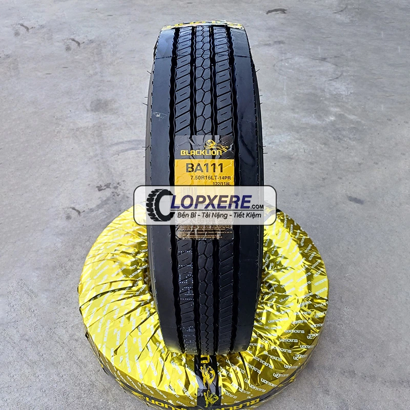 Lốp Blacklion 750R16 BA111 gai xuôi thẳng