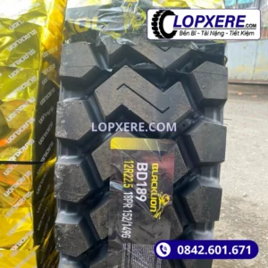 Lốp Blacklion BD189 12r22.5 gai bệt 18PR giá tốt