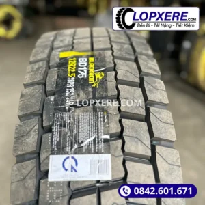 Lốp xe tải Blacklion BD175 12R22.5 gai xuôi hỗn hợp 18PR