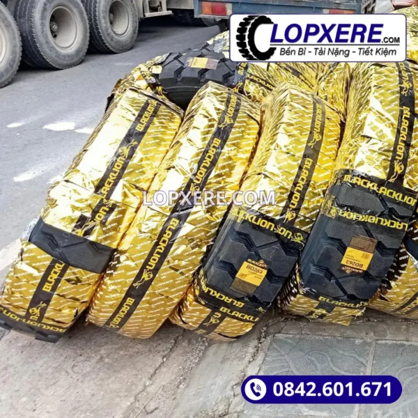 Lốp xe tải Blacklion BD263 9.00R20 gai bệt
