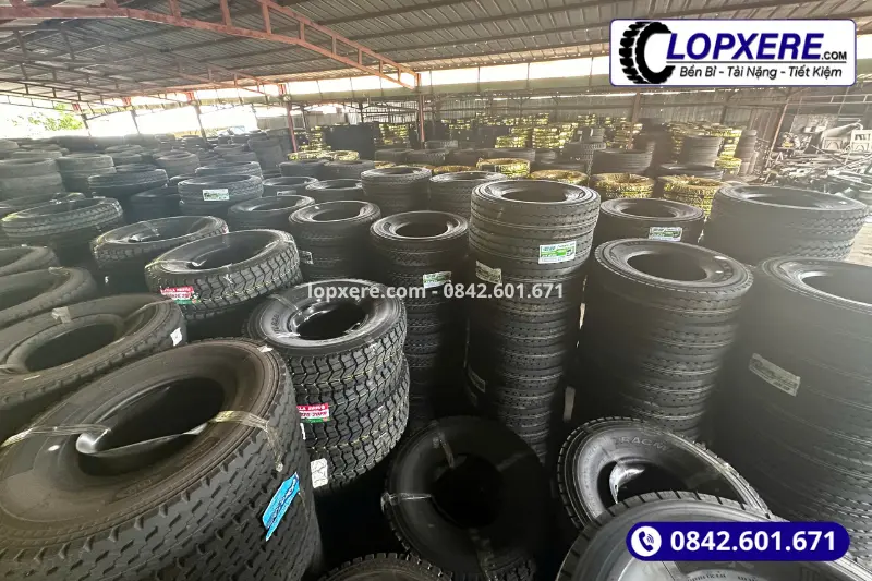 Tổng kho phân phối lốp xe tải lớn nhất TP. HCM và Đồng Nai