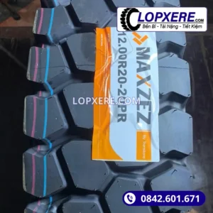 Lốp xe Maxzez 12.00r20 gai ngang 20PR giá tốt