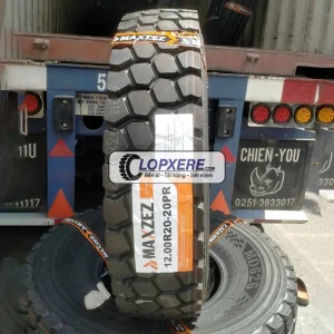 Lốp xe tải Maxzez 12.00R20 MD626 gai ngang 20PR