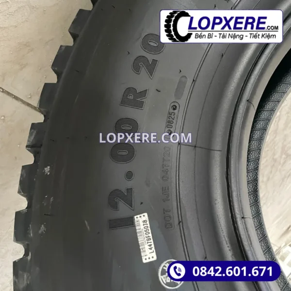 Lốp xe tải Toprunner 12.00r20 CR922 gai xuôi hỗn hợp 20PR giá tốt