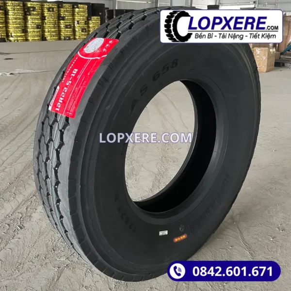 Lốp xe tải Toprunner AS658 12r22.5 gai xuôi hỗn hợp 18PR giá tốt
