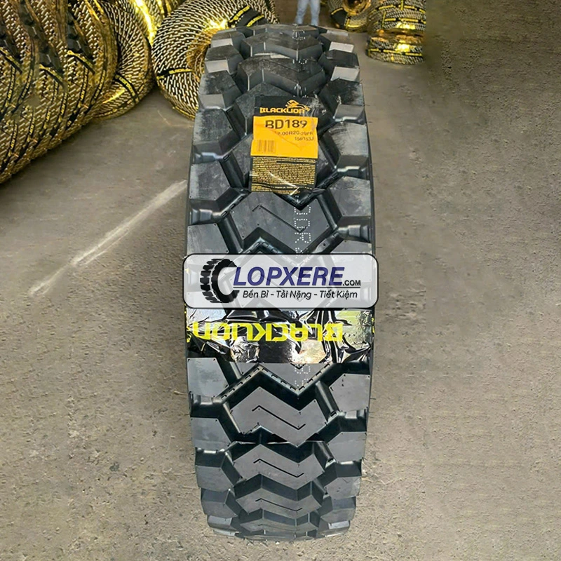 Lốp Blacklion 12.00R20 BD189 gai bệt 20PR