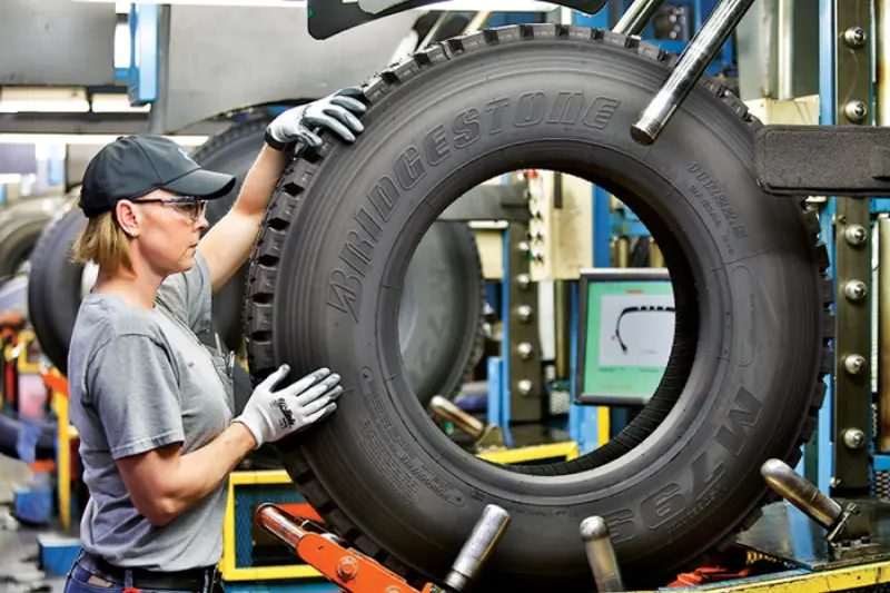 Lốp Bridgestone đáp ứng tốt nhu cầu trong ngành vận tải