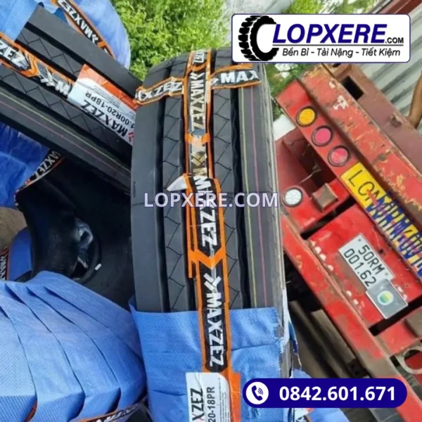 Lốp Maxzez MF116 10.00r20 gai xuôi thẳng 18PR giá tốt