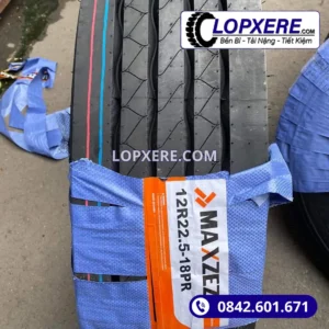 Lốp Maxzez MF116 12r22.5 gai xuôi thẳng 18PR giá tốt