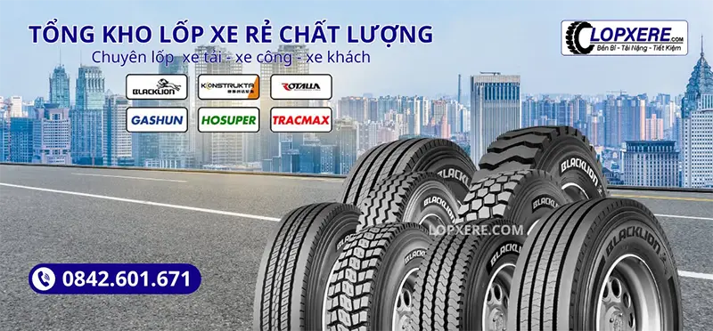Lốp Xe Rẻ - Nhà phân phối lốp Blacklion phía nam