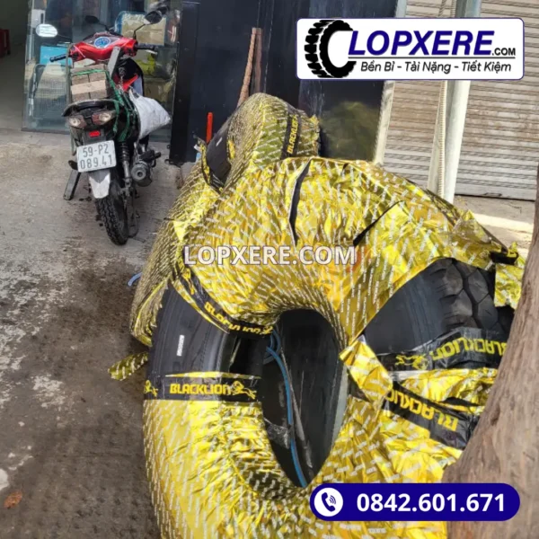 Lốp Blacklion BA125 12.00r20 gai xuôi hỗn hợp 20PR