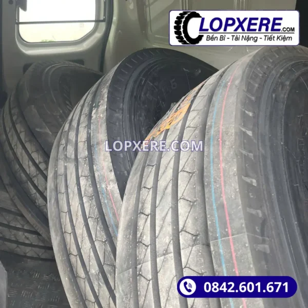 Lốp xe đầu kéo 11r22.5 Maxzez MF116 gai xuôi thẳng 16PR giá tốt