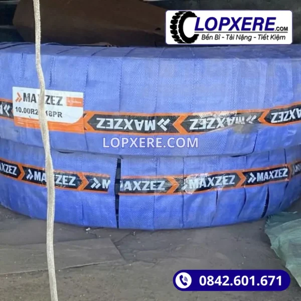 Lốp xe tải Maxzez MF116 10.00r20 gai xuôi thẳng 18PR giá tốt