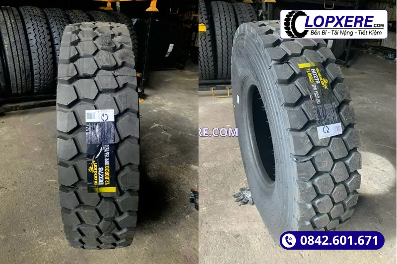 Mẫu hoa văn gai cục chuyên dùng cho xe chạy đường đá