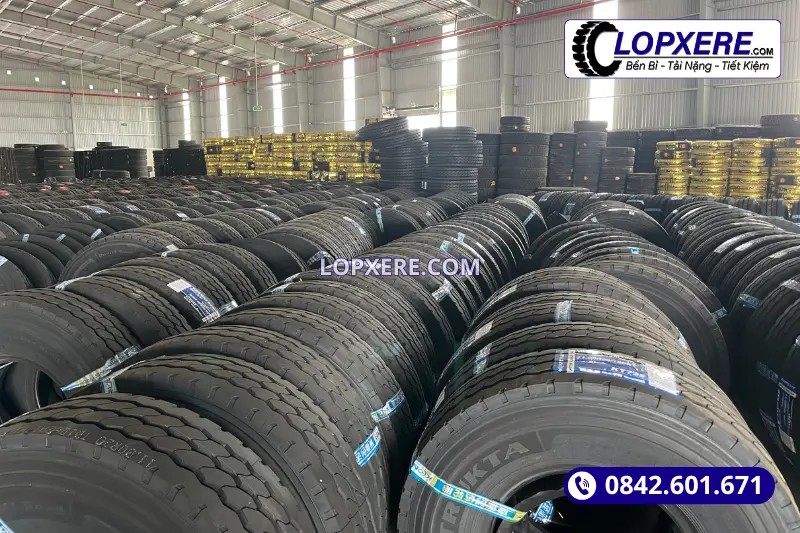 Tổng kho phân phối lốp xe tải giá tốt nhất miền nam