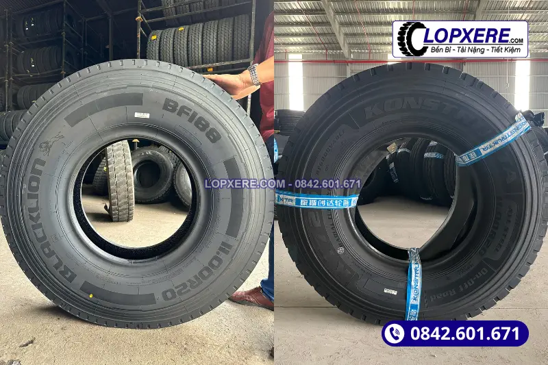 Blacklion và Konstrukta là những dòng lốp mang lại hiệu suất cao