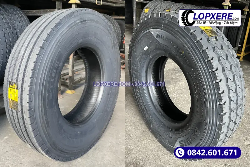 Các mẫu hoa văn gai phổ biến của lốp xe tải Sư Tử Đen