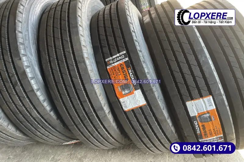 Giá lốp xe tải Trazano 11r22.5 vào khoảng trên dưới 5 triệu đồng
