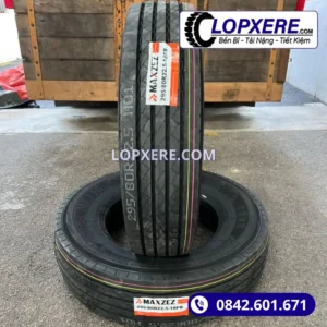 Lốp 295/80r22.5 Maxzez MF116 gai xuôi thẳng 18PR giá tốt