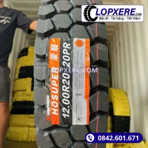 Lốp Hosuper AK588 12.00r20 gai ngang 20PR giá tốt