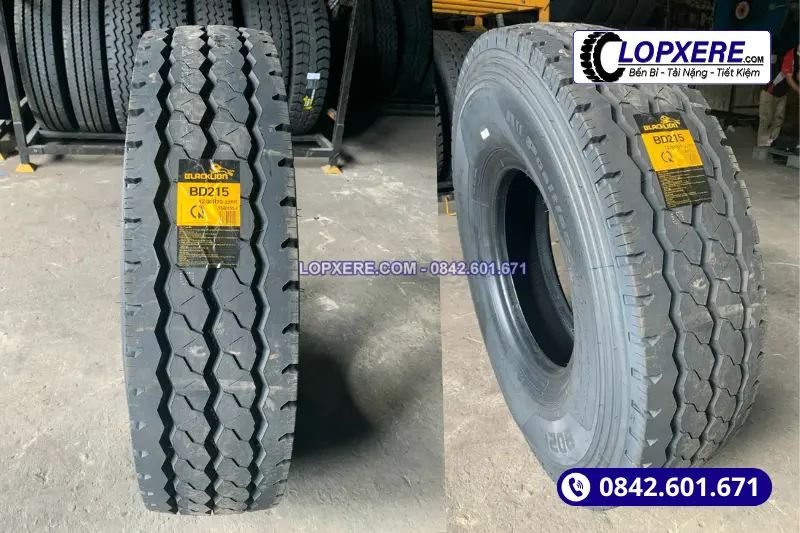 Mẫu lốp xe đầu kéo 1200r20 gai xuôi hỗn hợp cho lộ trình dài