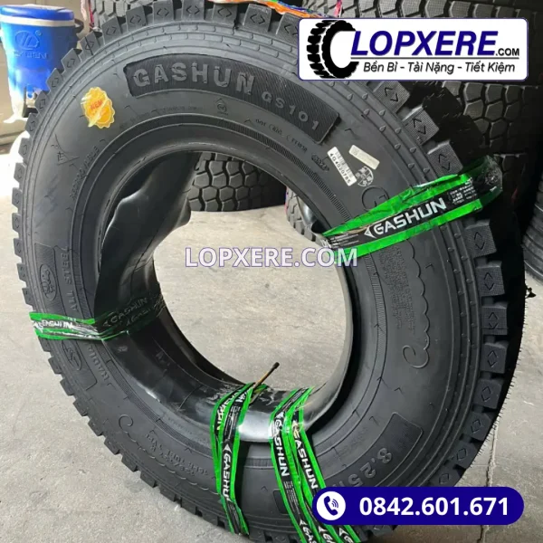 Lốp xe 8.25r20 Gashun GS101 gai ngang 16PR giá tốt
