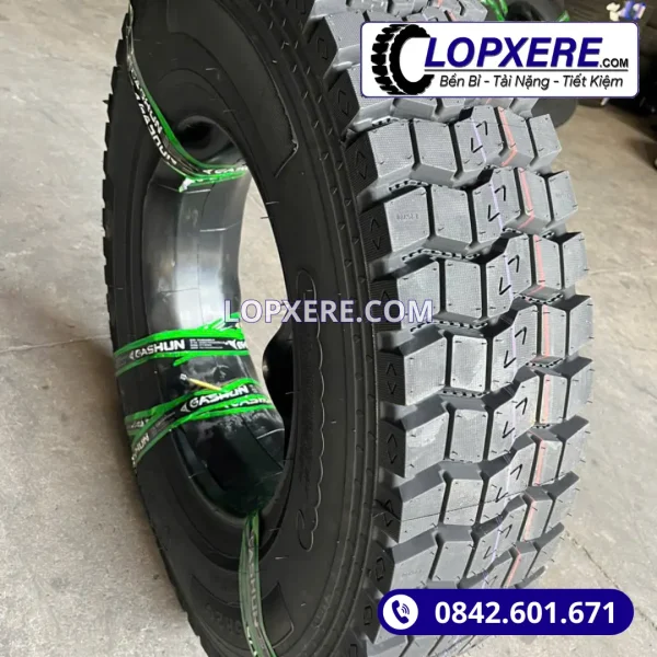 Lốp xe ben 8.25r20 Gashun GS101 gai ngang 16PR giá tốt