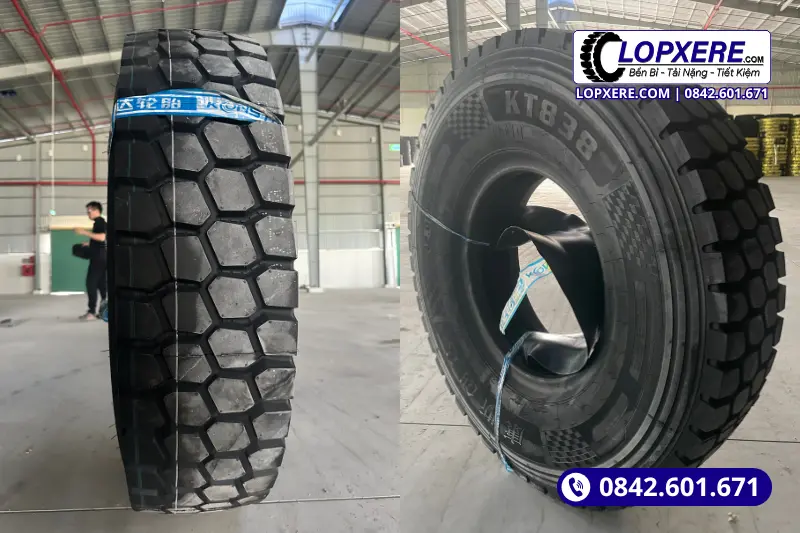 Lốp xe ben Konstrukta KT838 12.00r20 siêu tải