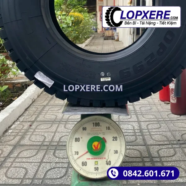 Lốp xe ben Opals OP299 12r22.5 gai ngang 22PR giá tốt