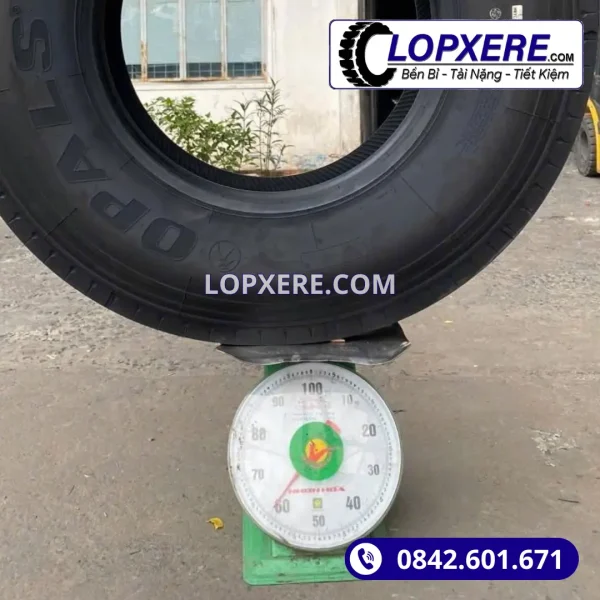 Lốp xe khách Opals OP208A 12r22.5 gai xuôi thẳng 22PR giá tốt