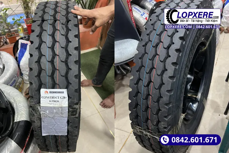 Lốp xe tải Dynacargo cung cấp đầy đủ các kích thước phổ biến