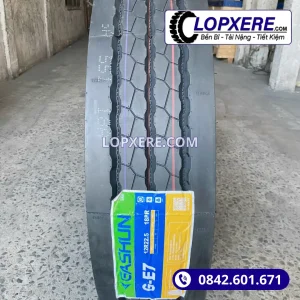 Lốp Gashun GE7 12r22.5 gai xuôi 18PR giá tốt