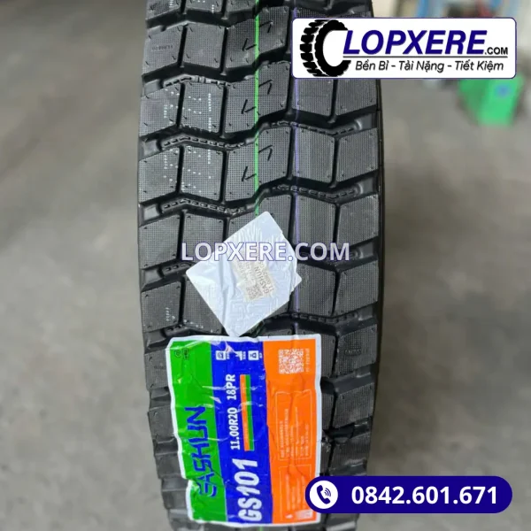 Lốp Gashun GS101 11.00r20 gai ngang 18PR giá tốt