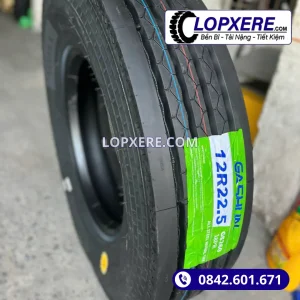 Lốp xe Gashun GS260 12r22.5 gai xuôi thẳng 18PR