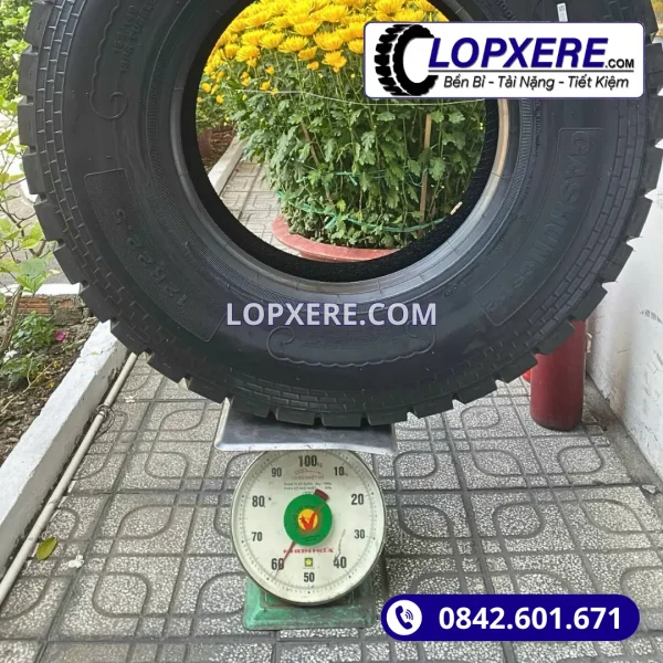 Lốp xe ben Gashun 12r22.5 GS112 gai ngang 18PR giá tốt