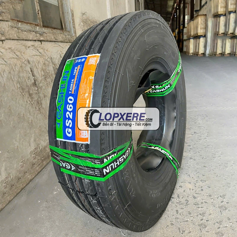 Lốp Gashun 7.50r16 GS260 gai xuôi 16PR