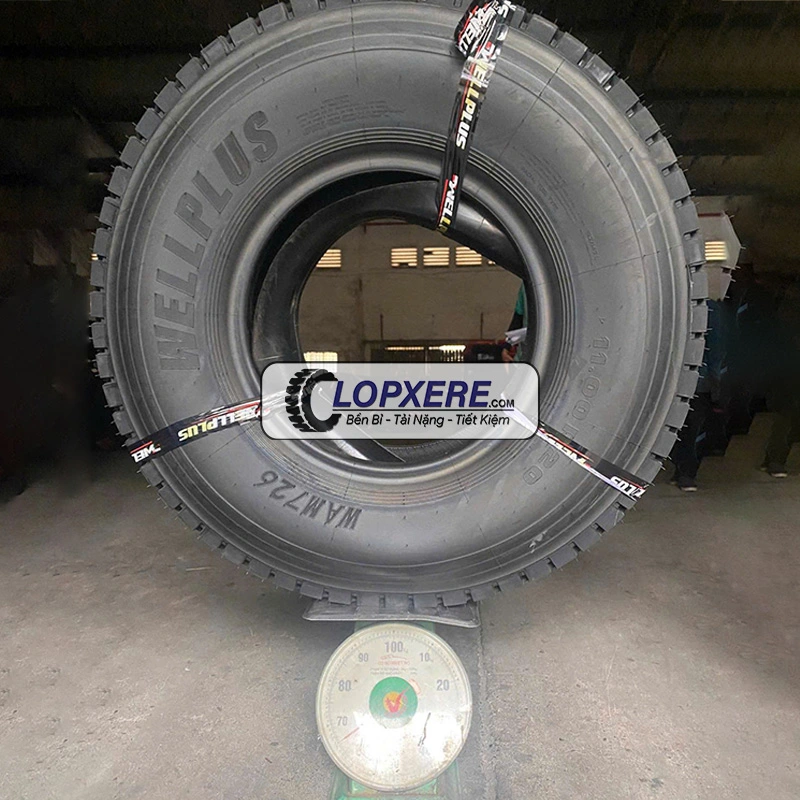Lốp xe Wellplus WAM726 11.00R20 gai hỗn hợp 18PR