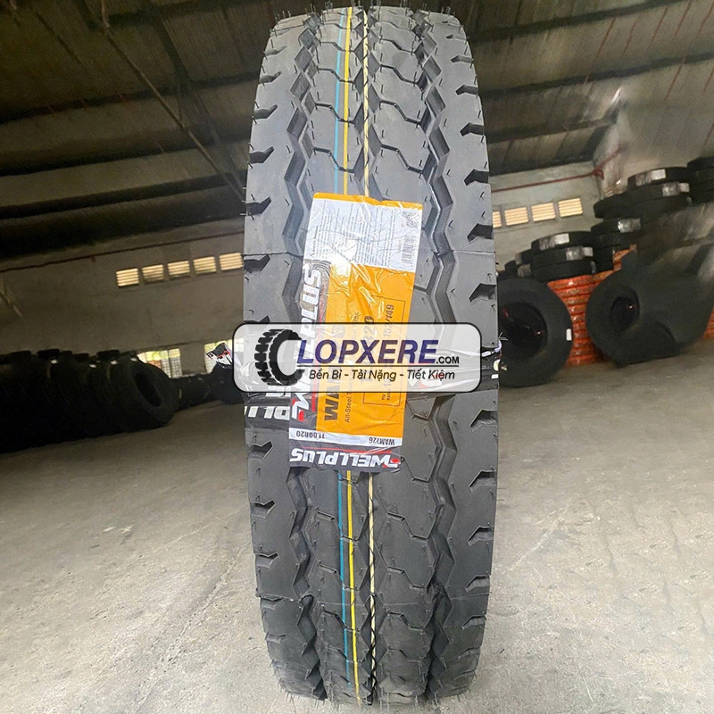 Lốp xe Wellplus 11.00R20 WAM726 gai hỗn hợp 18PR