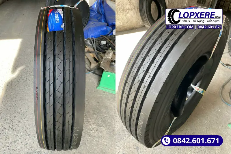 Lốp xe 11.00r20 Truefast TF128 phổ thông cho hiệu quả kinh tế tốt