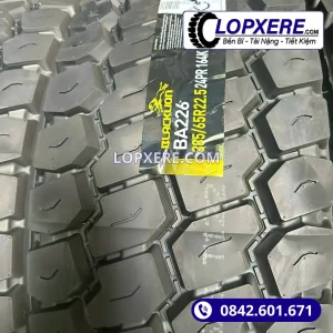 Lốp Blacklion BA226 385/65r22.5 gai xuôi hỗn hợp 24PR giá tốt