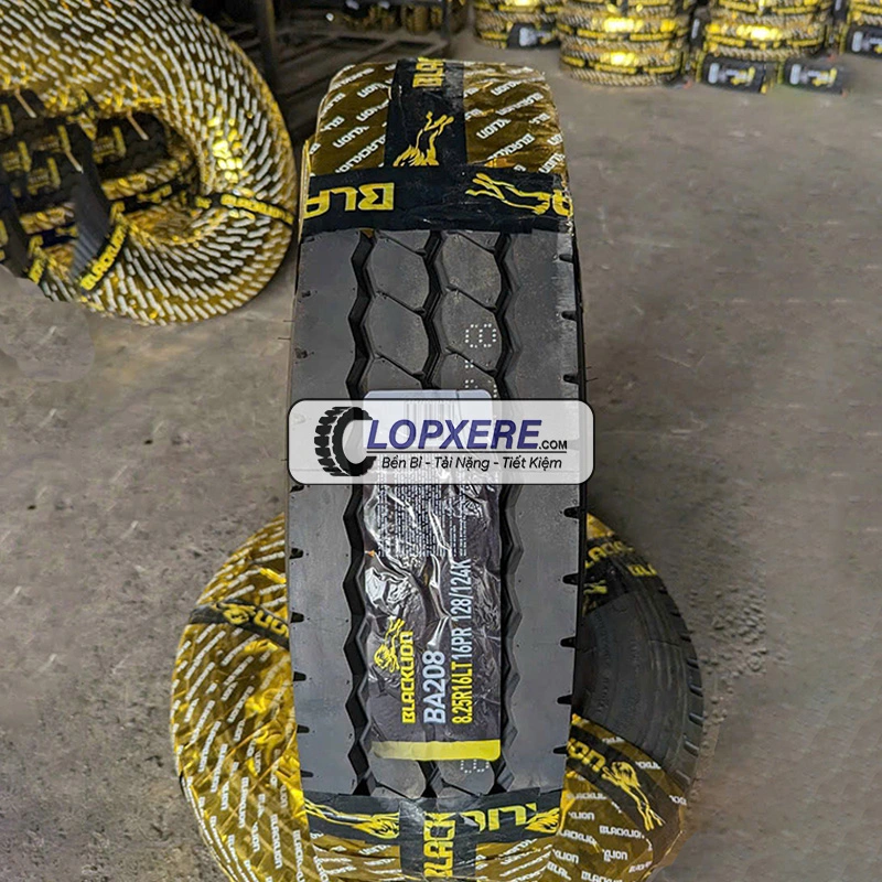 Lốp Blacklion 8.25R16 BA208 gai hỗn hợp 18PR