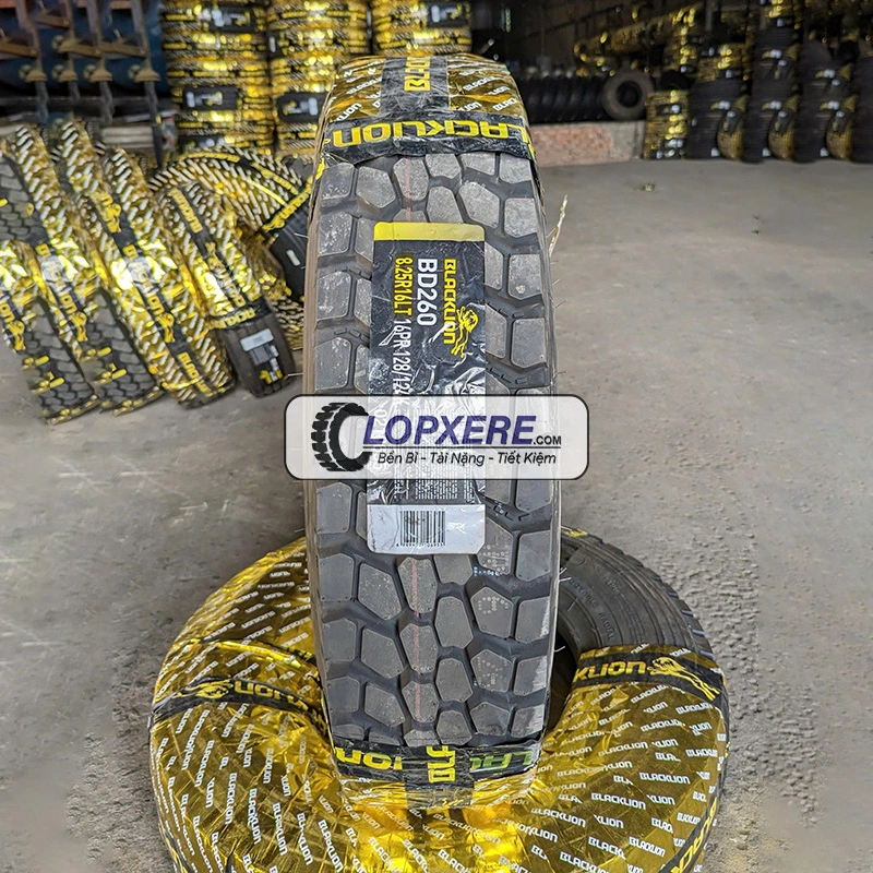 Lốp Blacklion 8.25R16 BD260 gai ngang 16PR